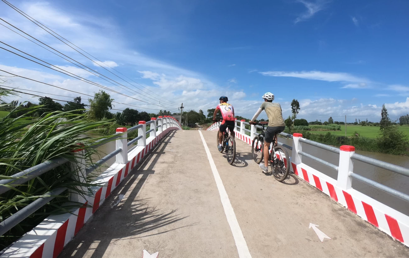 Bicycle Trip Mekong Delta Chau Doc to Saigon 3 Days